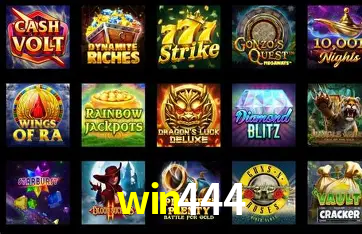 Descubra o Mundo do Cassino Online com win444
